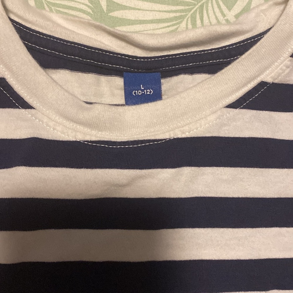 Old Navy White & Black, Navy blue Shirt.